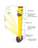 Autolok Fold Down Driveway Security Post / Bollard (KYP1)