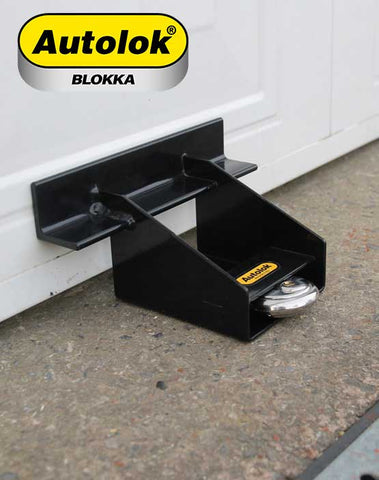 AUTOLOK BLOKKA SECURE GARAGE DOOR BLOCKER with PADLOCK